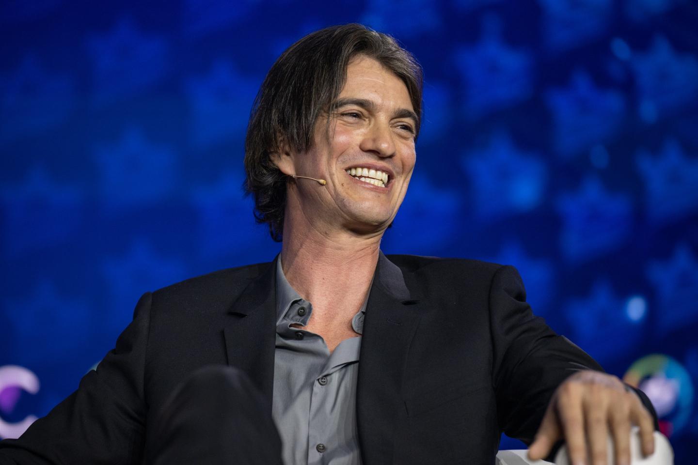 Israeli-American businessman Adam Neumann speaks during The Israeli American Council (IAC) 8th Annual National Summit on January 19, 2023 in Austin, Texas.