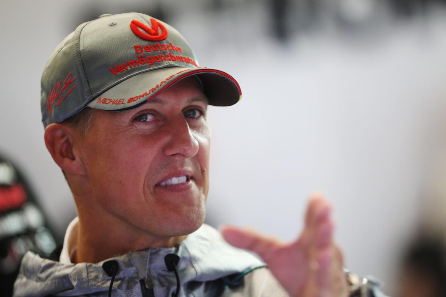 Michael Schumacher of Germany and Mercedes GP