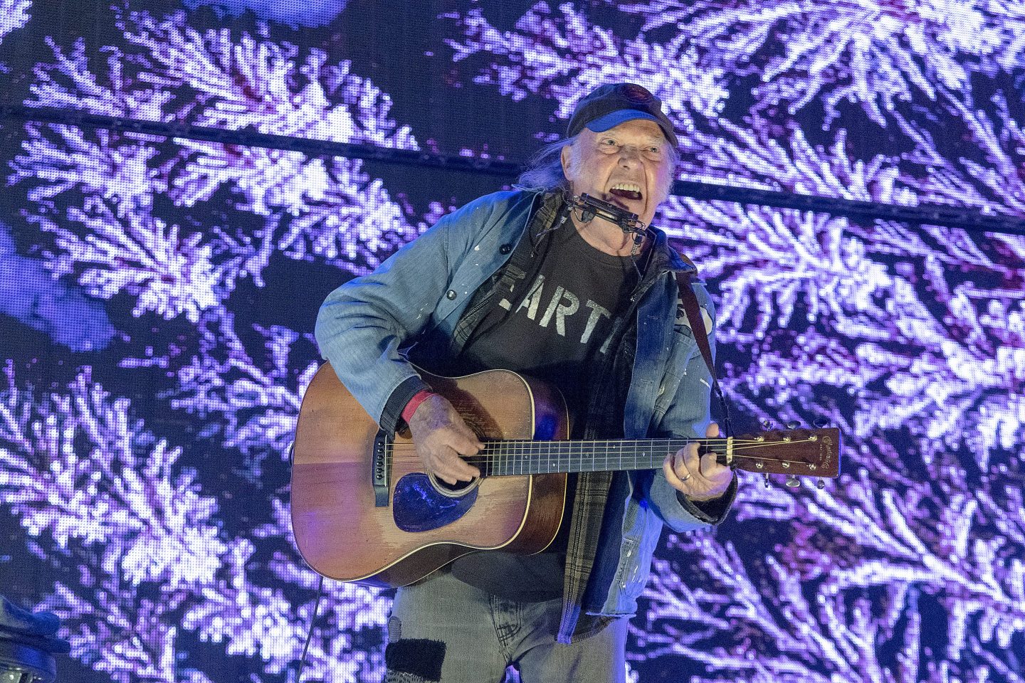 Neil Young is returning to Spotify.