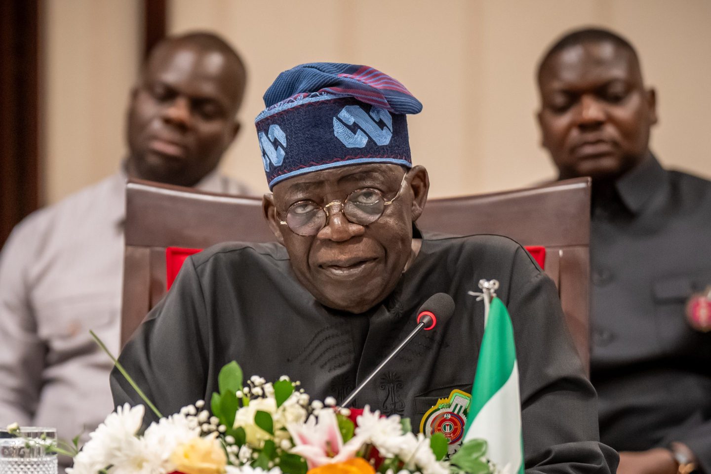 Nigerian President Bola Ahmed Tinubu.