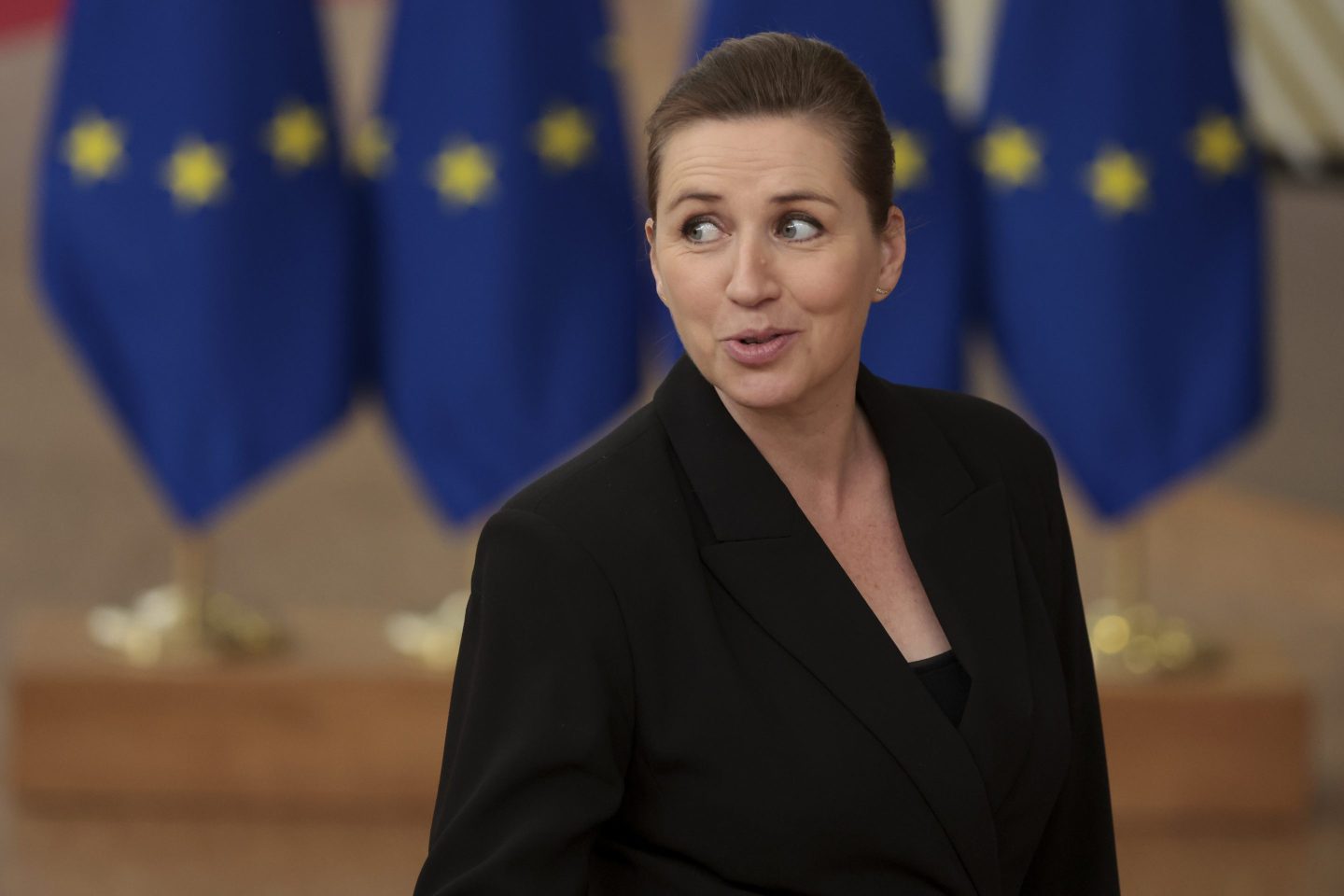 Prime Minister of Denmark Mette Frederiksen.