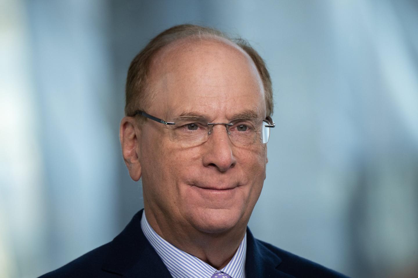 BlackRock CEO Larry Fink.