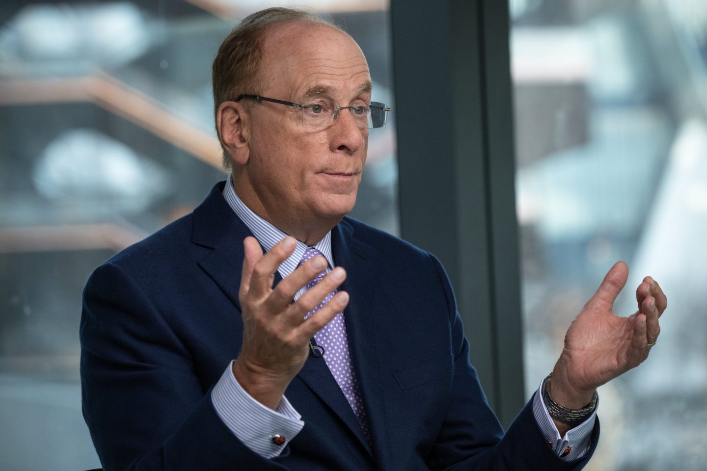BlackRock CEO Larry Fink warned of a looming “retirement crisis” facing the U.S. and called on baby boomers to help younger generations save enough for their own futures.