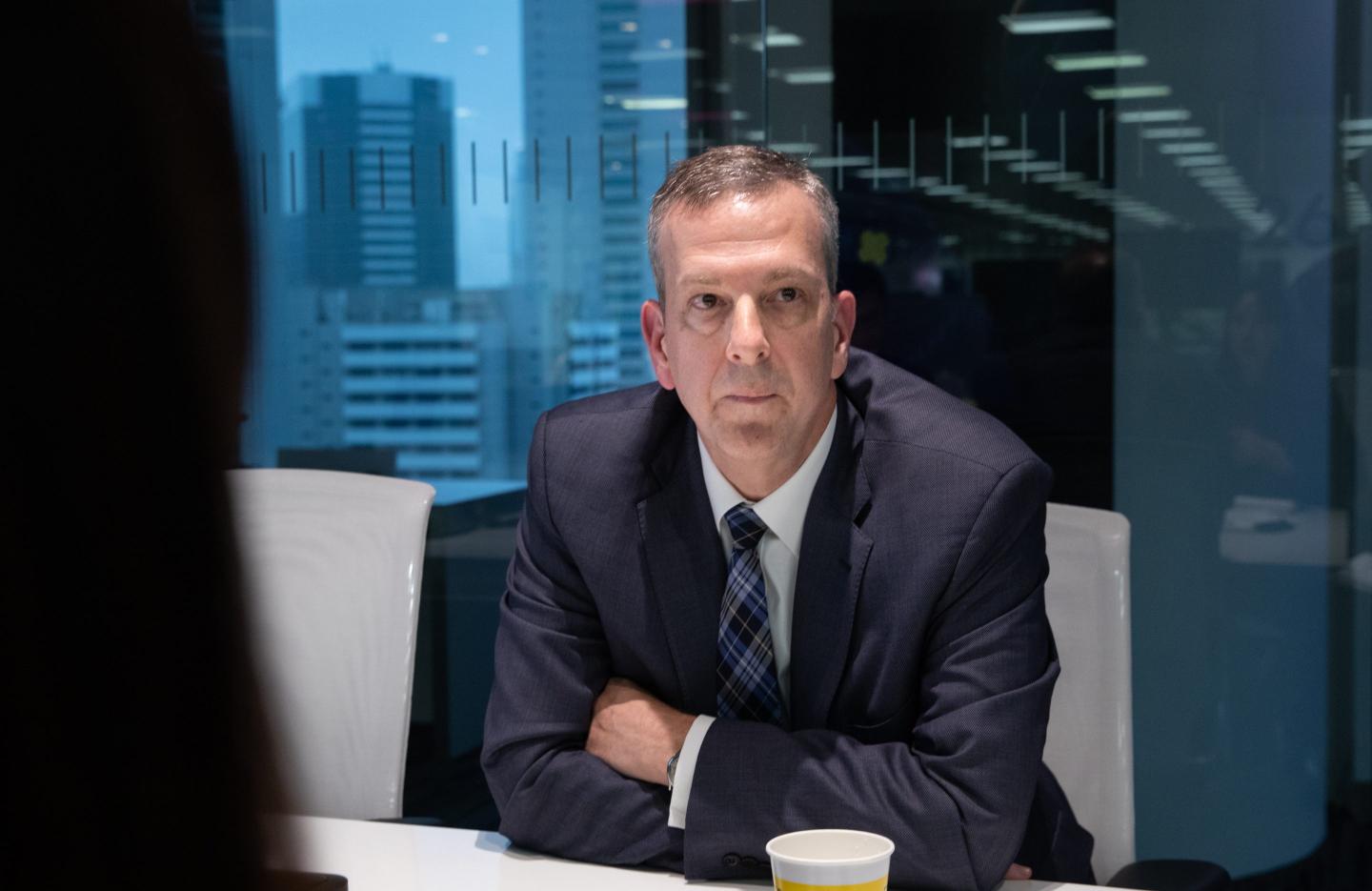 Gregory May, US consul general in Hong Kong.