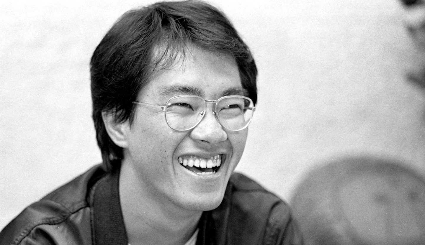 Akira Toriyama, the artist behind Dragon Ball, Dragon Quest, and Chrono Trigger, pictured above in 1982.