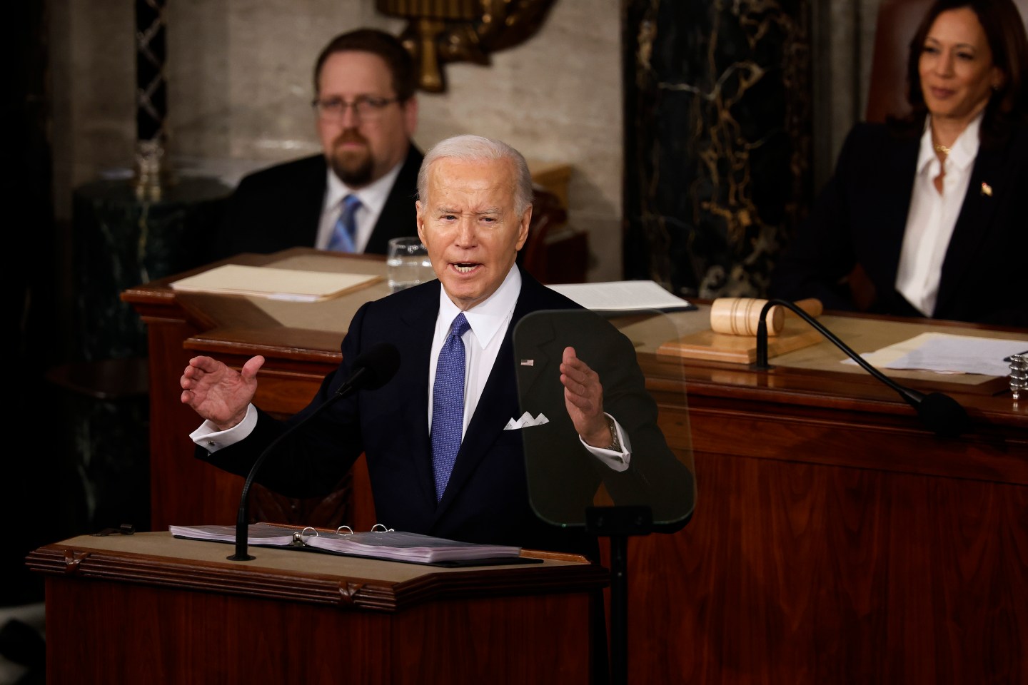 Biden delivers State of the Union speech.