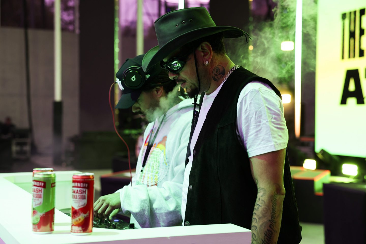 Ricci Rivera and Cardo Got Wings at Billboard Presents The Stage at SXSW held at the The Four Seasons on March 14, 2024 in Austin, Texas.