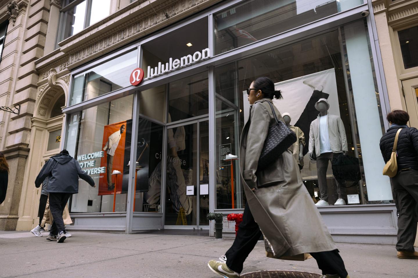 Shoppers in New York City on March 7, 2024.