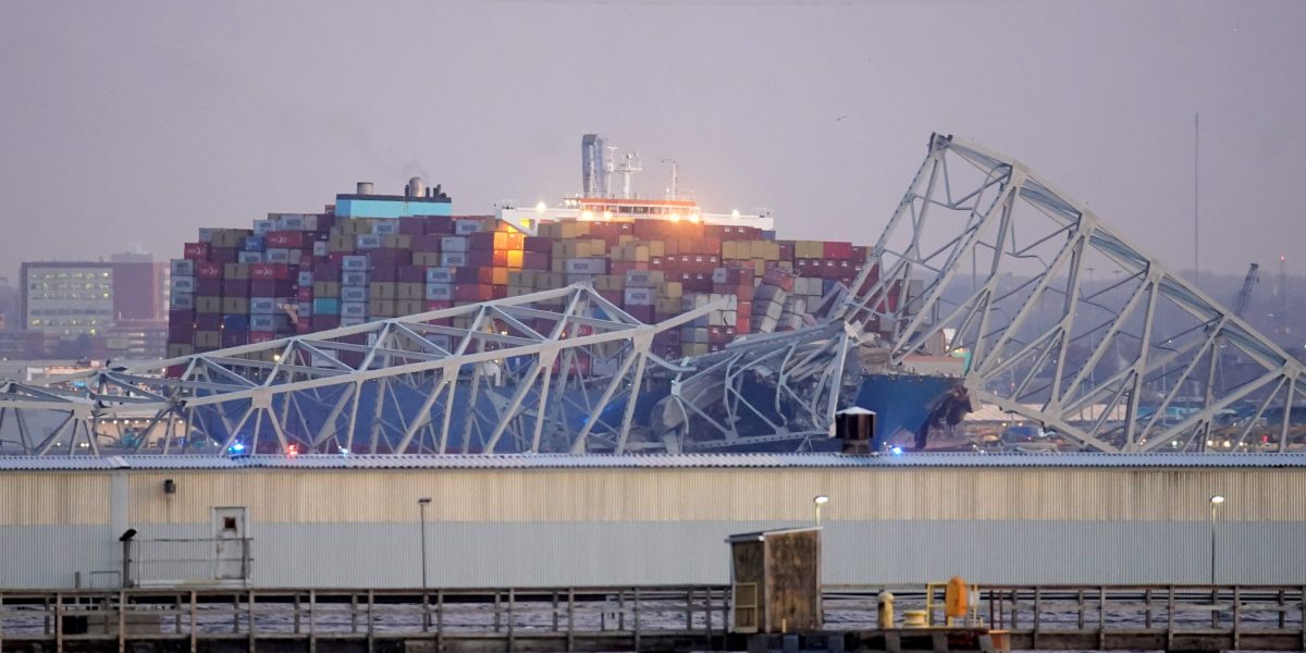 Baltimore bridge collapse: Francis Scott Key Bridge hit by ship - Vimarsana News