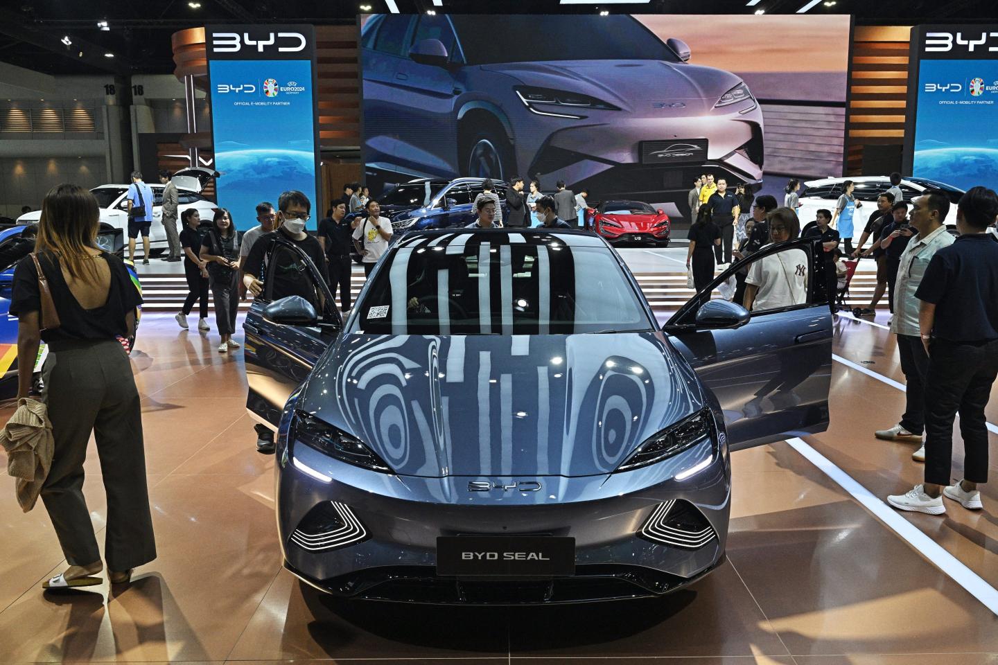 BYD overtook Tesla as the world’s biggest seller of EVs but an earnings miss amidst a growing price war sent shares plunging the most in a year