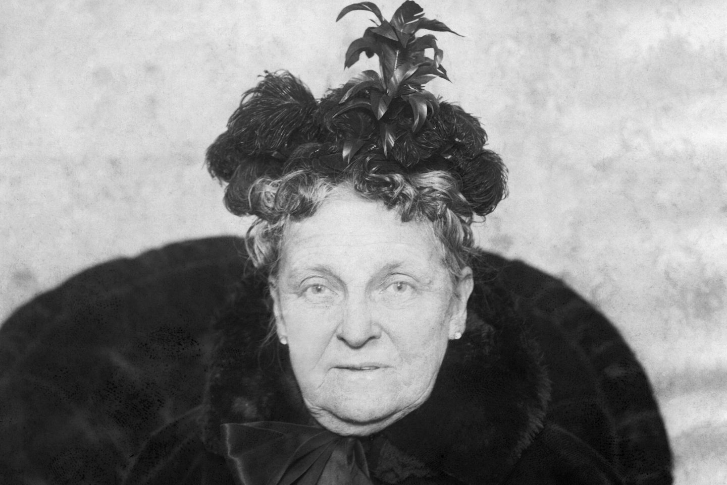 American investor Hetty Green, pictured nine years before her death in 1907.