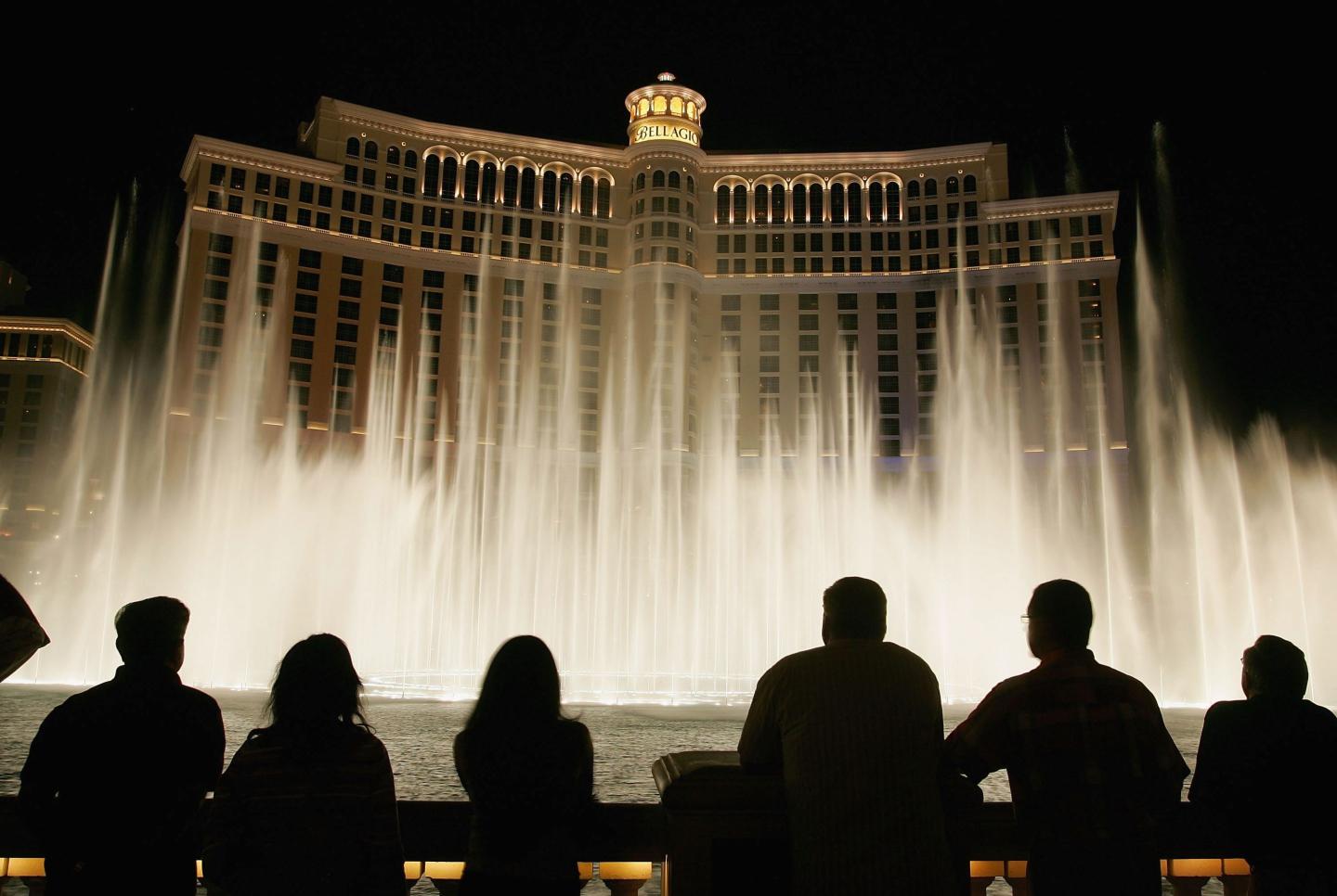 Las Vegas’s famous Bellagio fountains shut down by rare bird