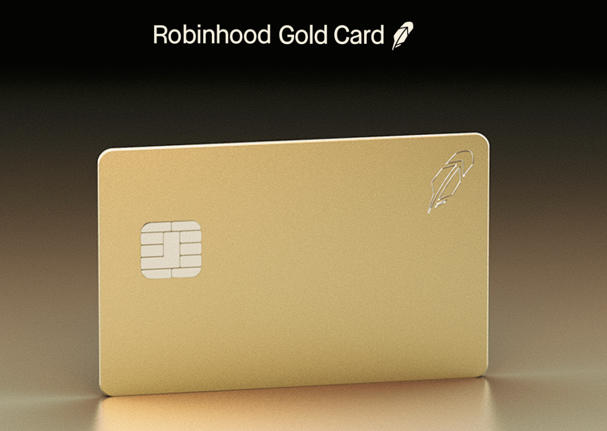 Robinhod is offering a 10 karat gold credit card.