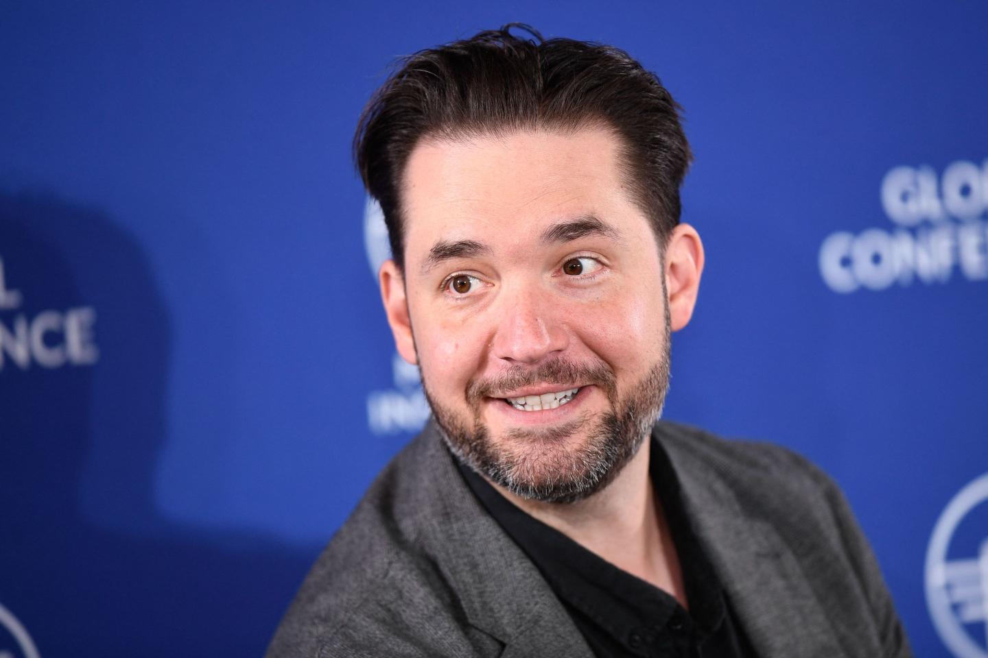 Alexis Ohanian, founder of Seven Seven Six and cofounder and former executive chairman of Reddit, speaks during the Milken Institute Global Conference on May 3, 2022 in Beverly Hills, California. 