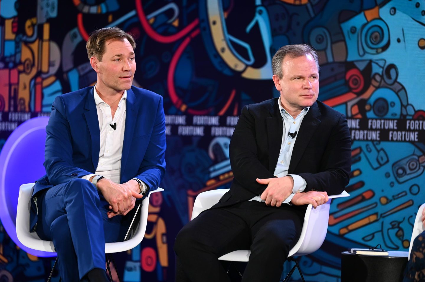 Julius van de Laar (left) and Craig Oliver (right) of FGS Global