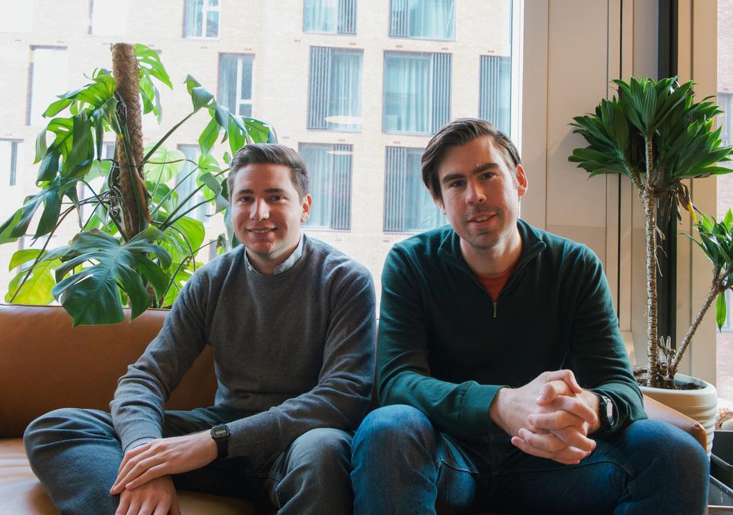 V7 Labs cofounders Alberto Rizzoli and Simon Edwardsson