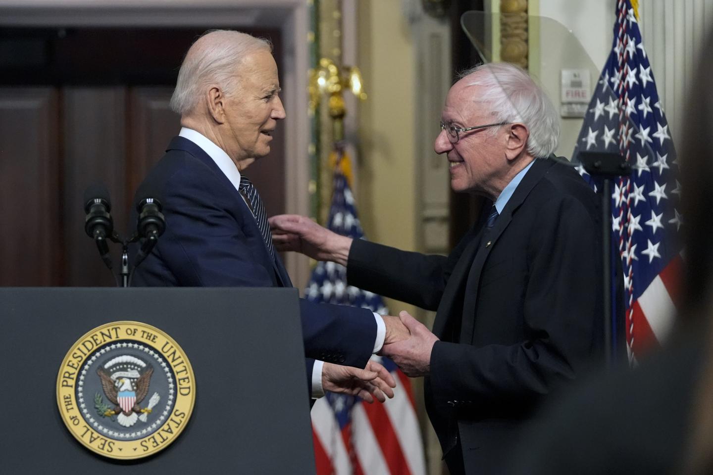 Joe Biden, Bernie Sanders