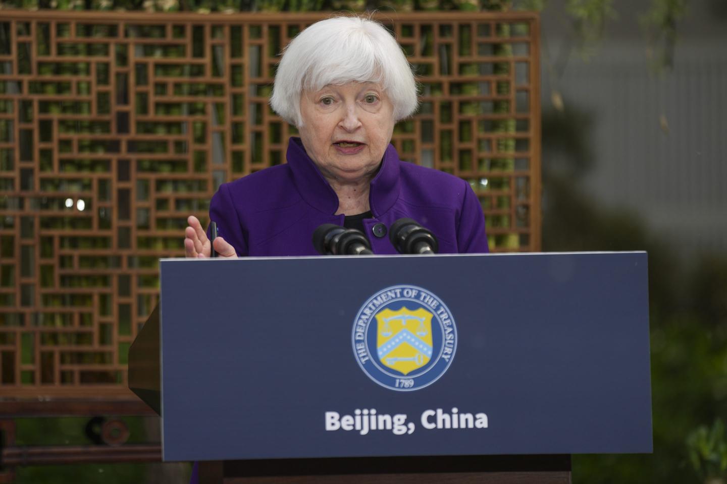 Treasury Secretary Janet Yellen pushes China to address manufacturing overcapacity that can flood world with ‘artificially cheap Chinese products’