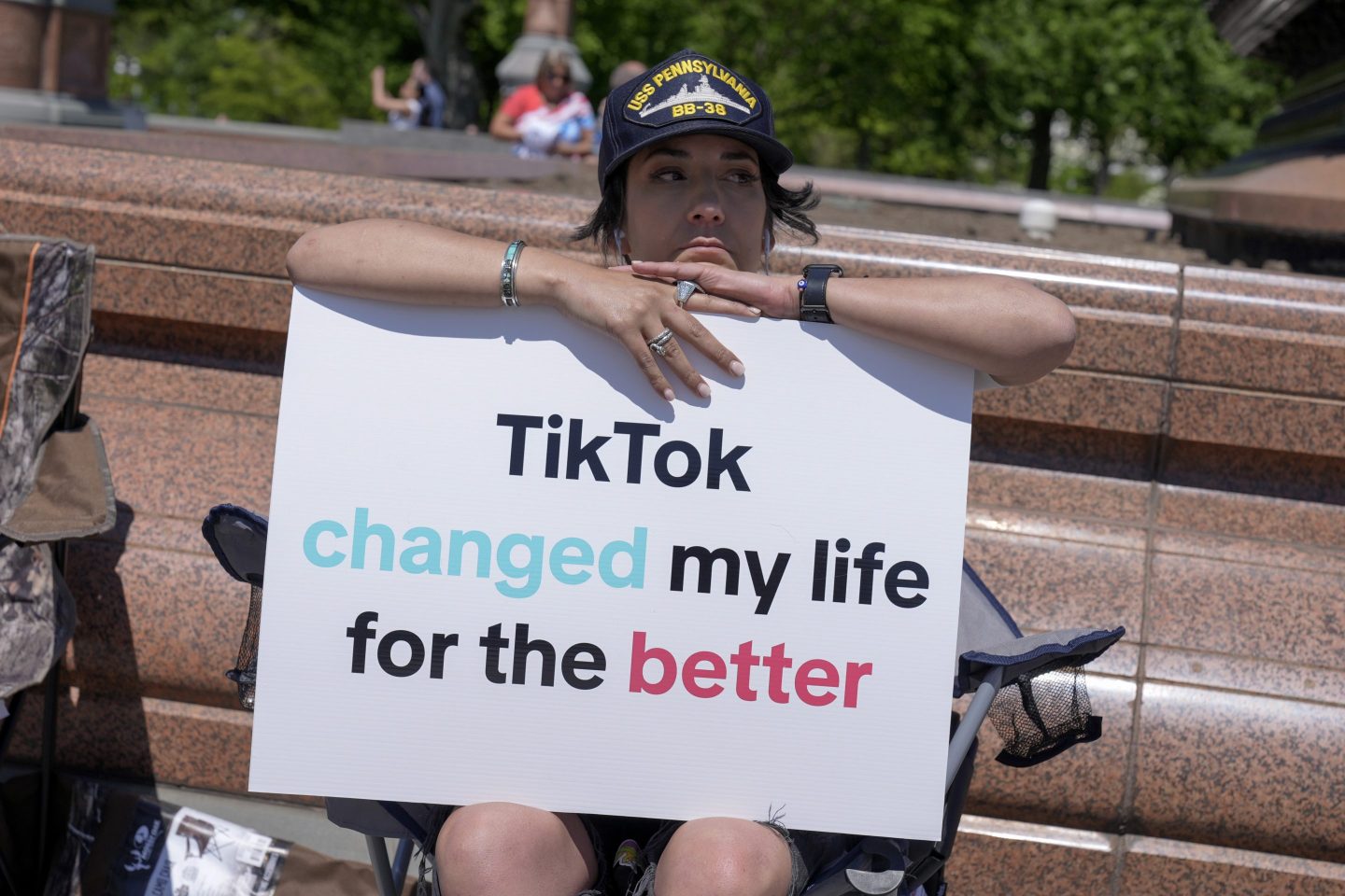 TikTok is gearing up for a legal fight against a U.S. law that would force the social media platform to break ties with its China-based parent company or face a ban.