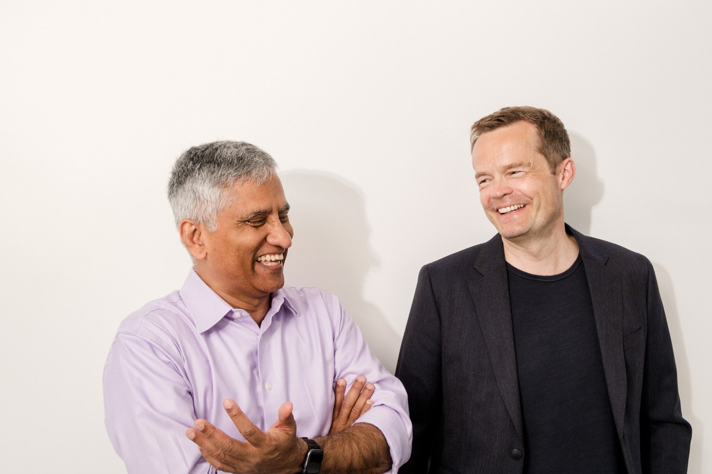 Jack Kokko (right) and Raj Neervannan started working on AlphaSense as classmates at the Wharton School.
