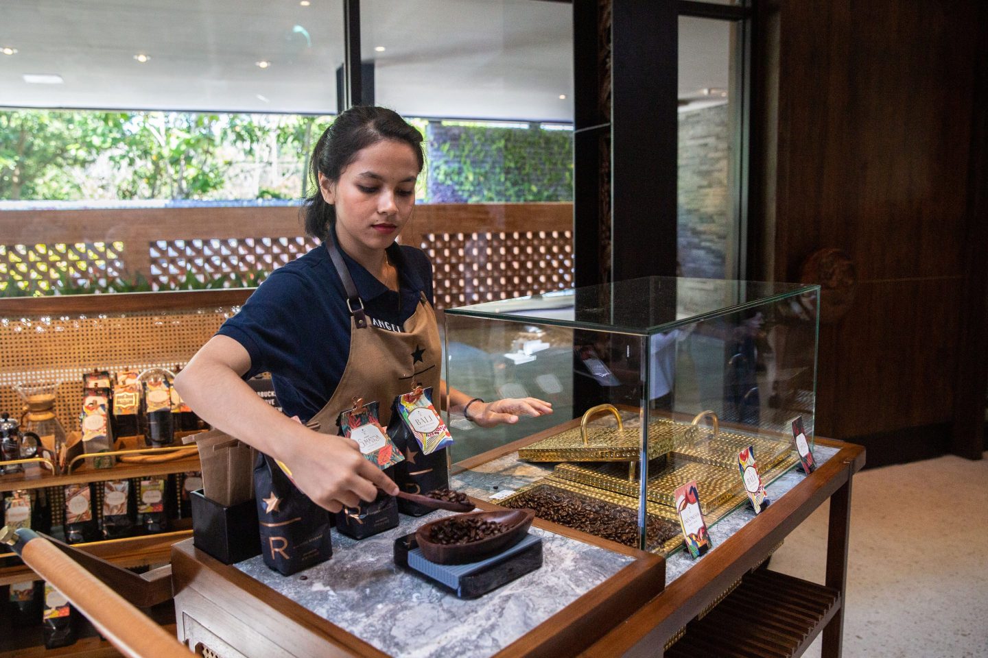 Starbucks is adding sound-absorbing features to its new and renovated stores.