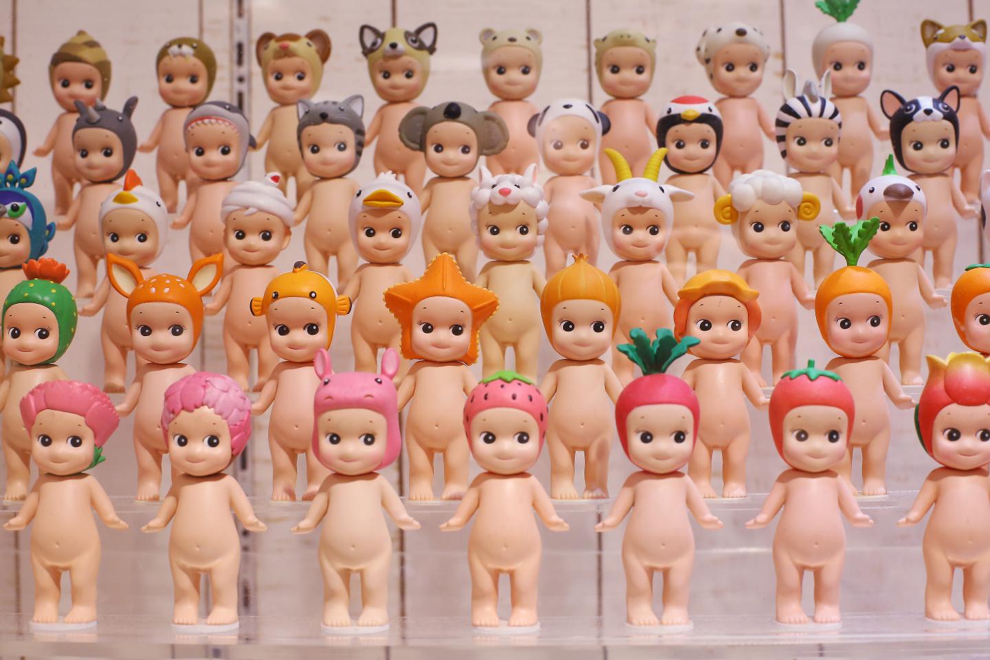 Doll Sonny Angel display at LOG-ON, City Plaza in Tai Koo.