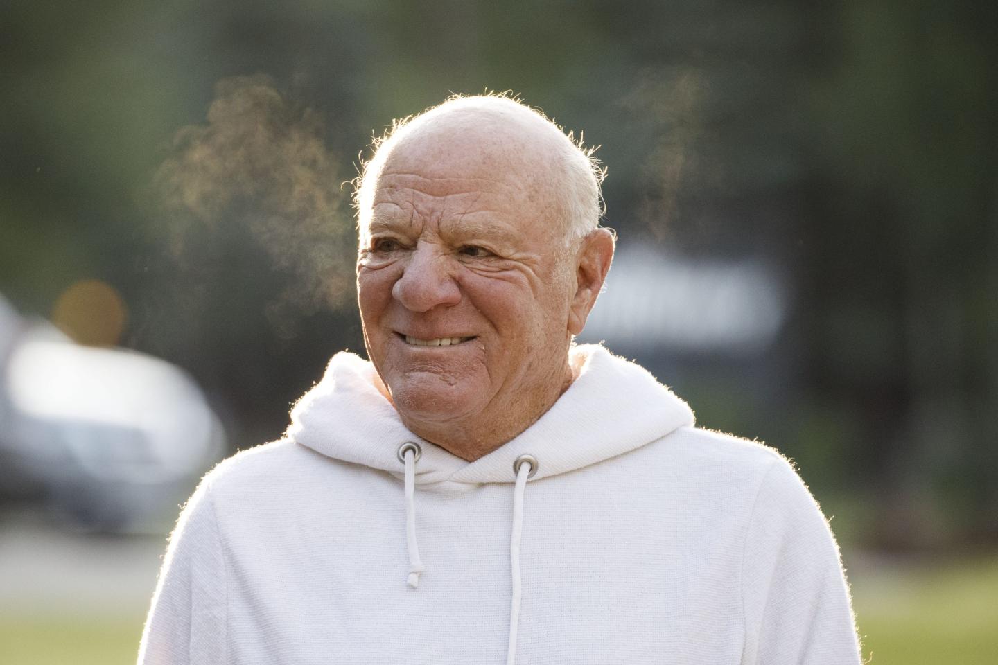 Barry Diller, chairman and chief executive officer of IAC/InterActiveCorp, arrives during the Allen &amp; Co. Media and Technology Conference in Sun Valley, Idaho, U.S., on Thursday, July 11, 2019. The 36th annual event gathers many of America's wealthiest and most powerful people in media, technology, and sports. Photographer: Patrick T. Fallon/Bloomberg via Getty Images