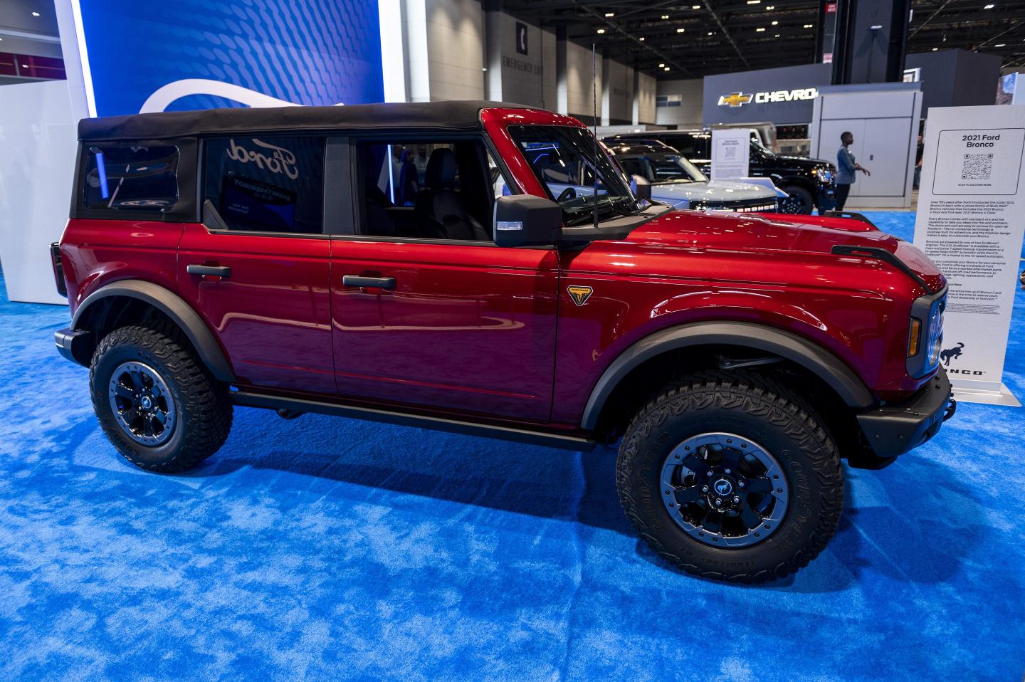 A 2022 Ford Motor Co. Bronco
