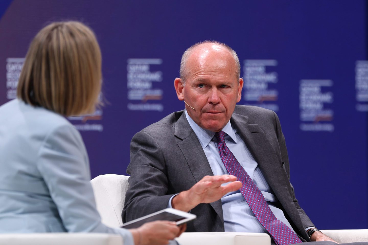 Dave Calhoun, CEO of Boeing, in May of 2023.