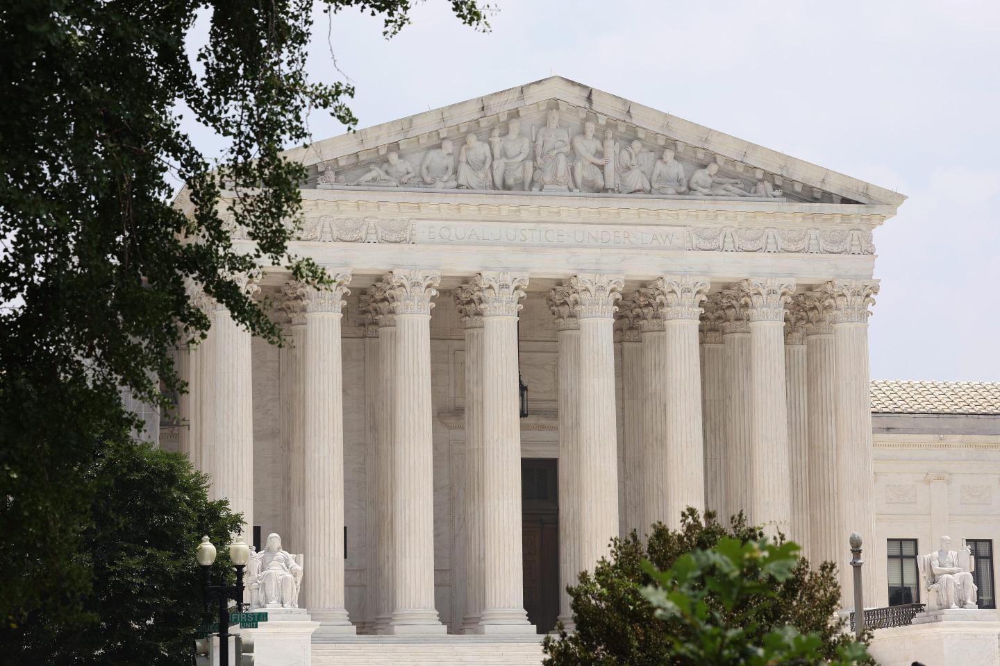The U.S. Supreme Court is pictured on June 30, 2023 in Washington, DC.