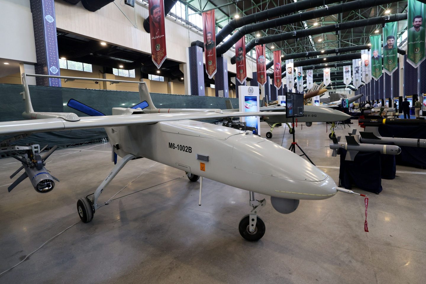 Iranian drone on display