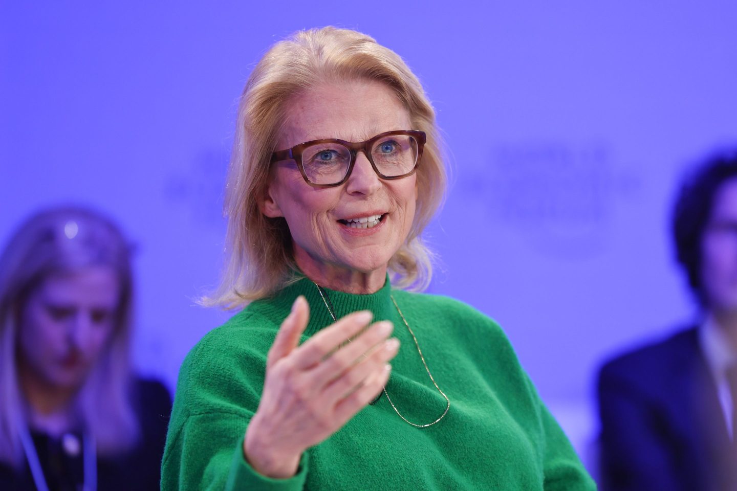 Elisabeth Svantesson, Sweden's finance minister.