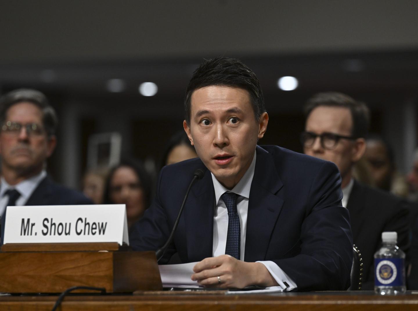 TikTok CEO Shou Zi Chew.