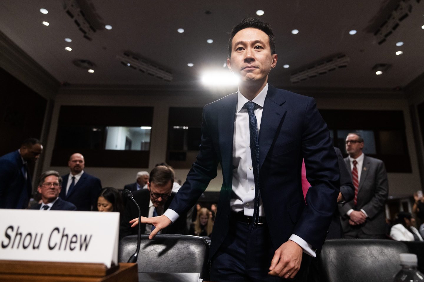 TikTok CEO Shou Chew prepares to testify