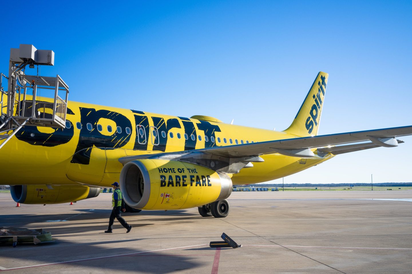 Spirit Airlines’ stock surged after it announced cutbacks to boost its liquidity.