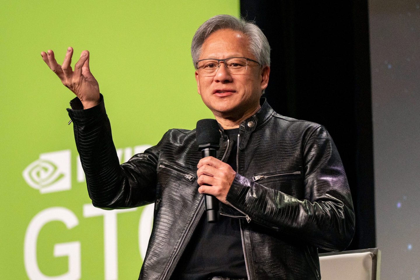Jensen Huang, cofounder and CEO of Nvidia, in March of 2024.