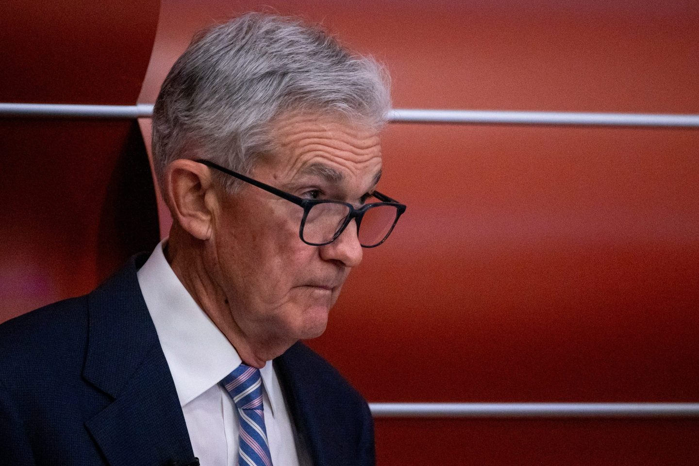 Fed Chair Jerome Powell at the Federal Reserve Bank of San Francisco, March 29, 2024.