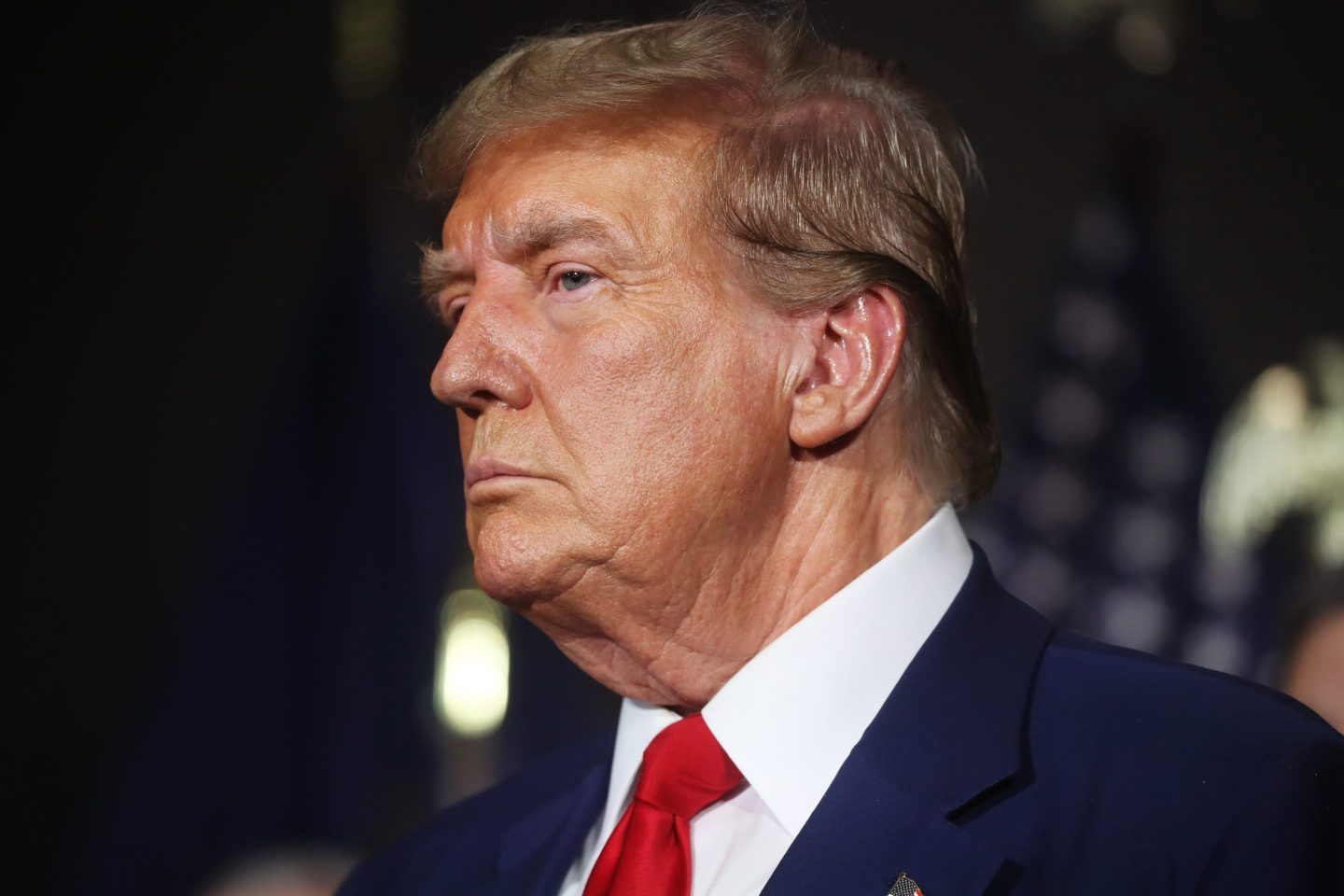 Former president Donald Trump