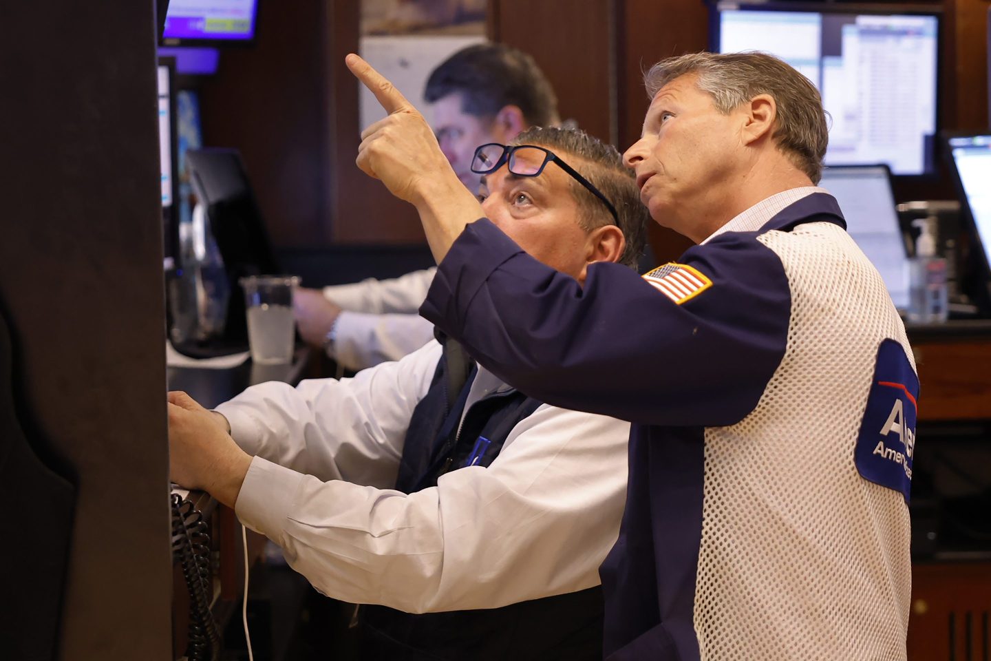 Traders on the floor of the New York Stock Exchange on Tuesday.
