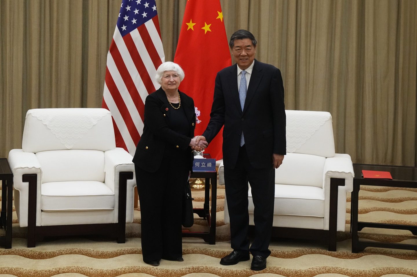 Janet Yellen Visits China