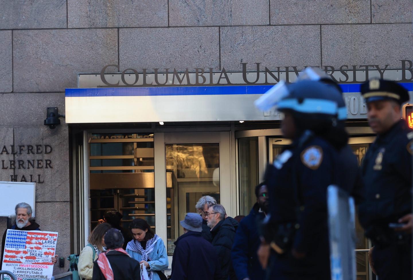Columbia University says all classes will be hybrid for remainder of the school year