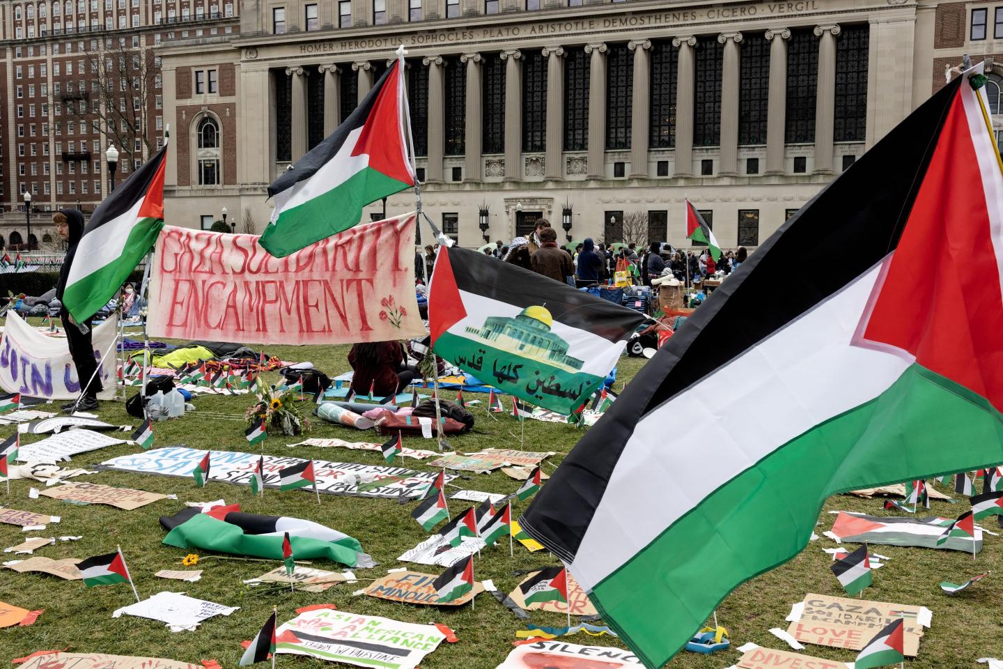 The nationwide university protests against Israel’s action in Gaza are a defining moment for Gen Z