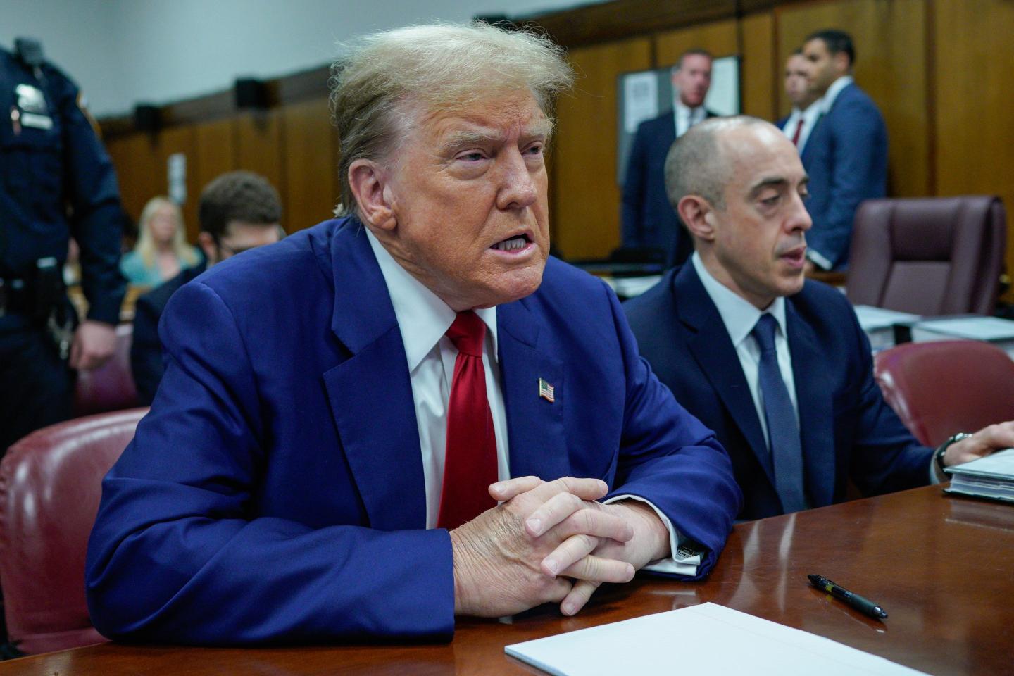 Trump ordered to pay $9,000 after being cited for contempt in hush money trial