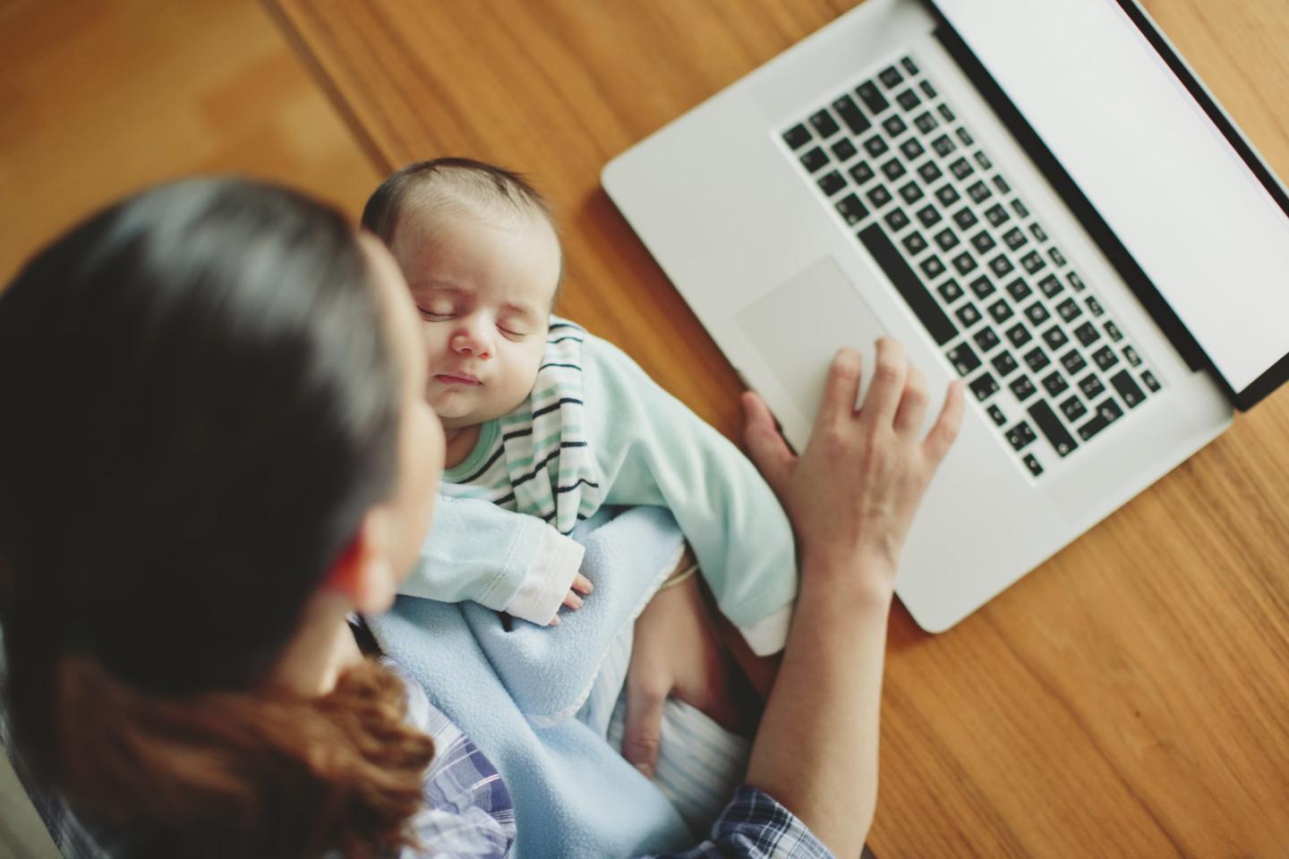 Multi-tasking mum