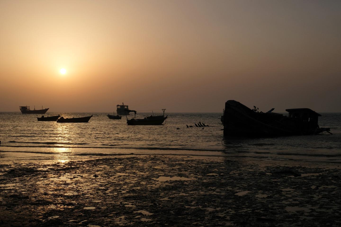 ships in the Persian Gulf