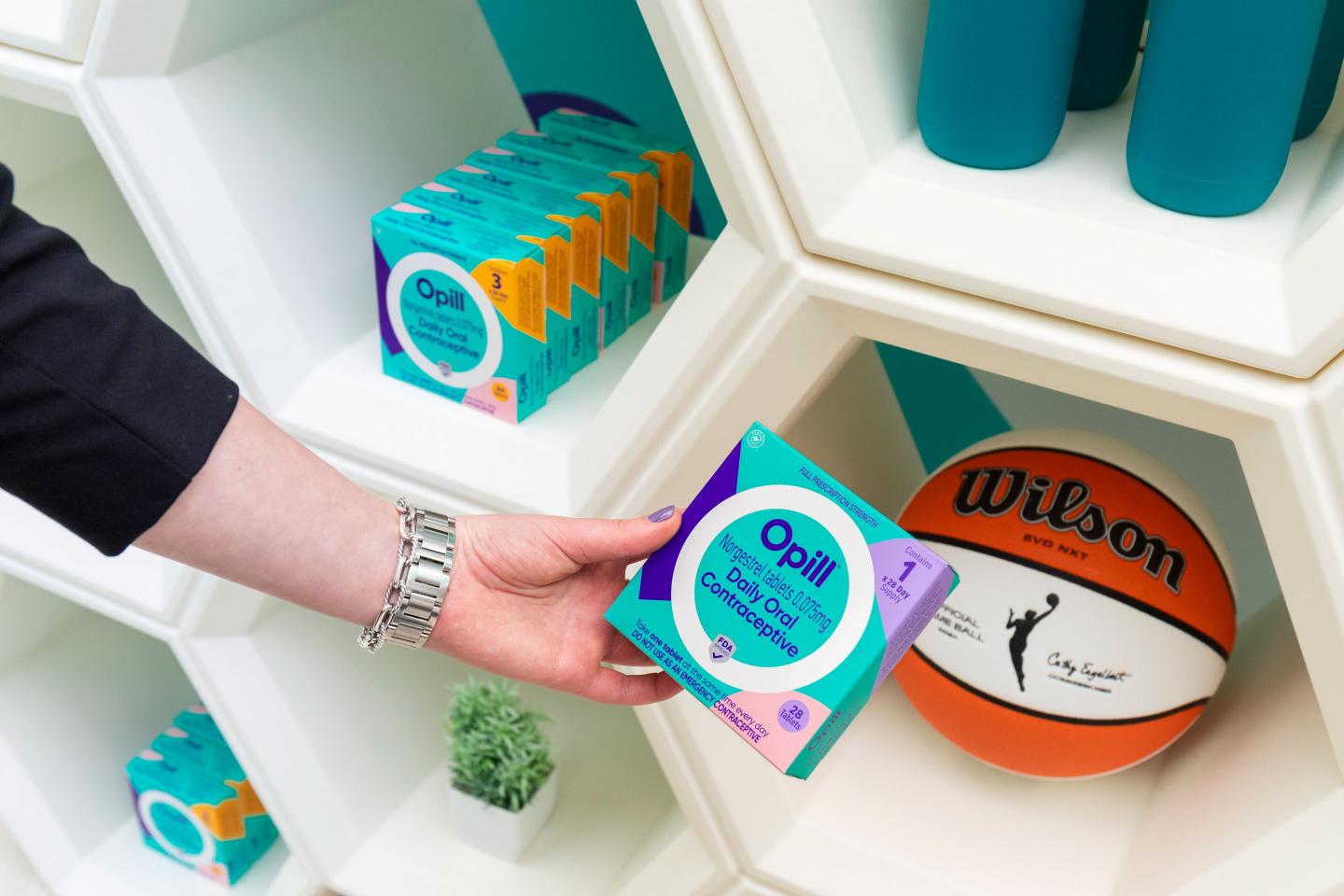 The WNBA has partnered with Glossier and Skims—now it’s added Opill, the new over-the-counter birth control