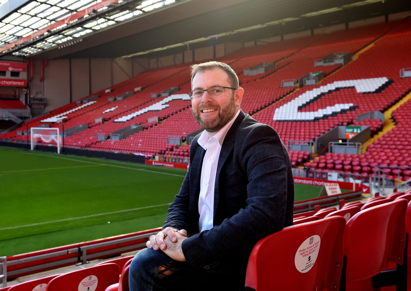 Drew Crisp, senior vice president of digital at Liverpool FC.