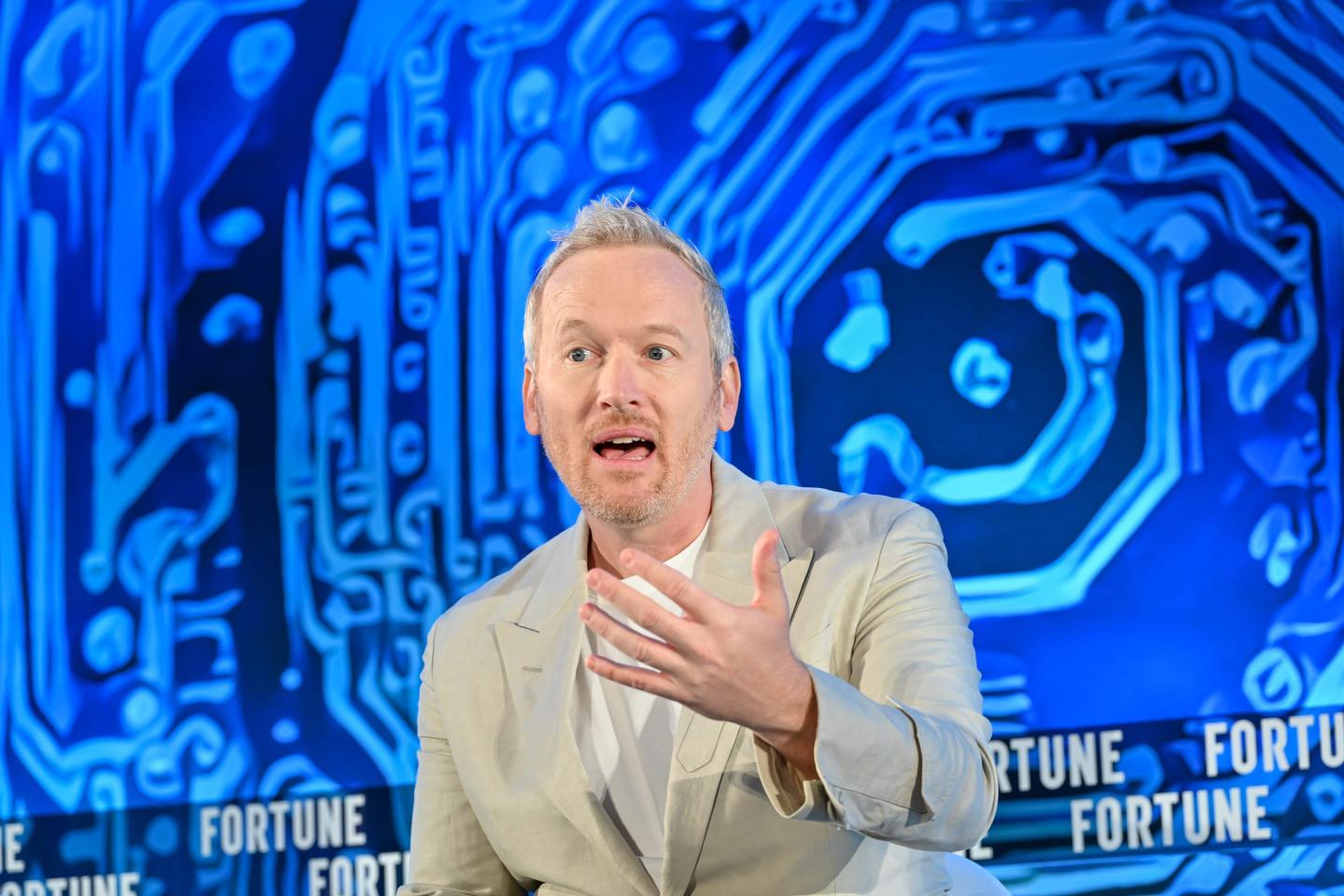 Andrew Lacy, founder and CEO of Prenuvo, speaks during Fortune’s Brainstorm Health conference in Dana Point, Calif., on Tuesday, May 21, 2024.