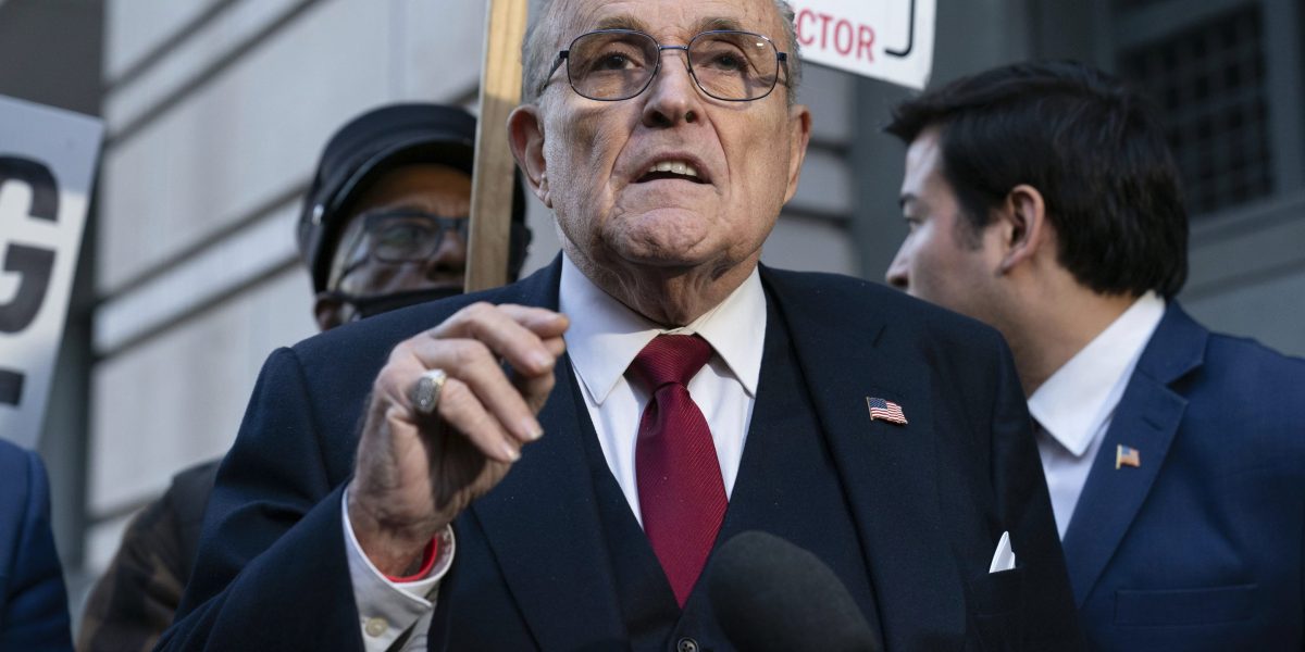 Former NYC Mayor Rudy Giuliani pleads not guilty to felony charges in attempt to overturn Trump’s 2020 election loss in Arizona Former NYC Mayor Rudy Giuliani pleads not guilty to felony charges in attempt to overturn Trump’s 2020 election loss in Arizona