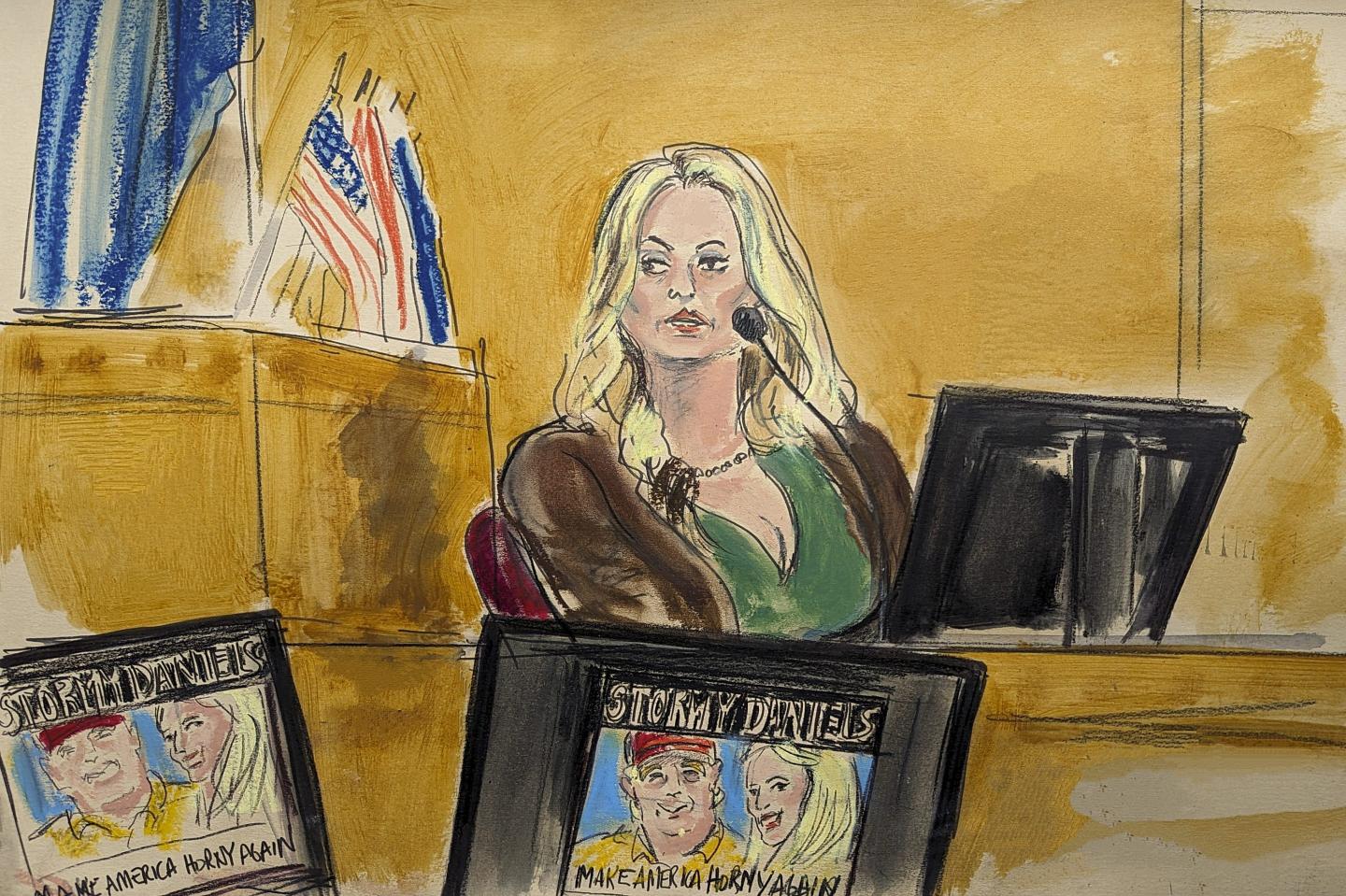 Trump lawyer presses Stormy Daniels on why she accepted hush money instead of going public: ‘You made all this up, right?’